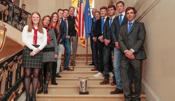 Harry Charles as part of Team Europe victorious in Paris